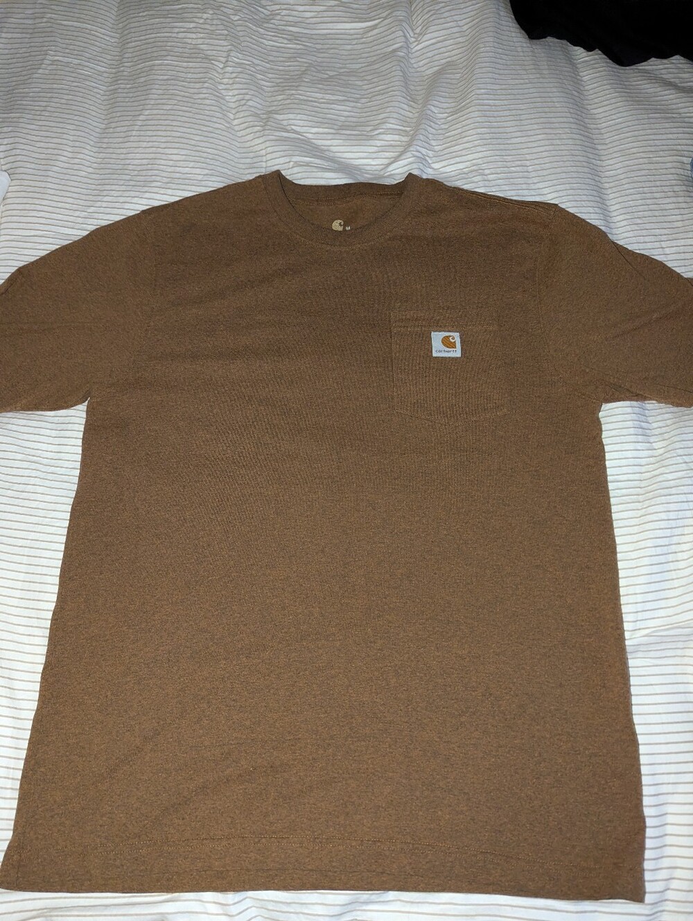 Carhartt Brown Short-Sleeve Pocket Tee